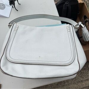 Kate Spade White Leather Handbag